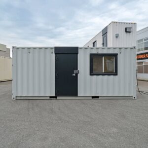 20FT Office CUBE – Vinyl Drywall Finished